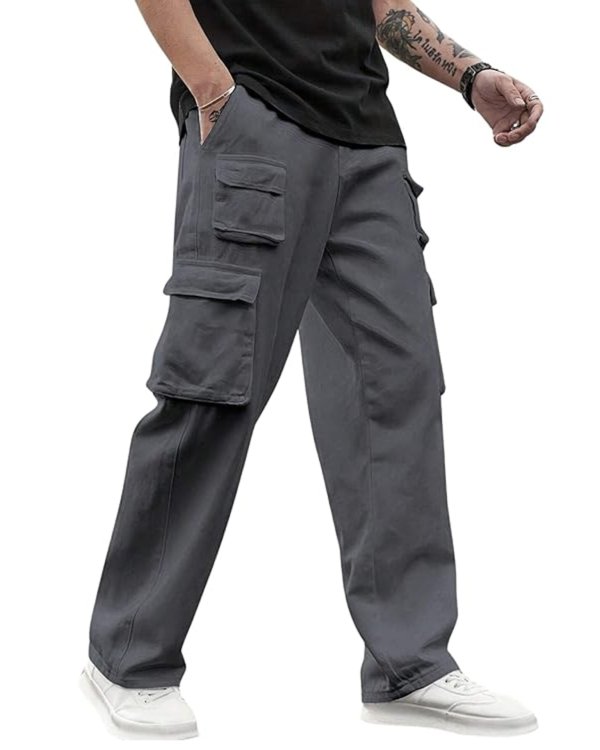 Lymio Men Cargo || Men Cargo Pants || Men Cargo Pants Cotton || Cargos for Men (Cargo-38-41)